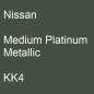 Preview: Nissan, Medium Platinum Metallic, KK4.